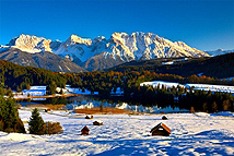 Geroldsee Winter Karwendel
